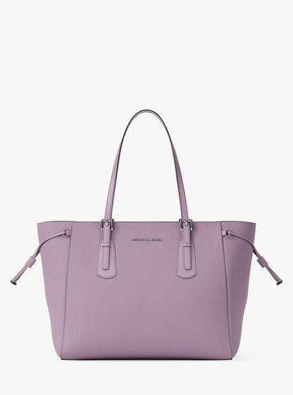 voyager large saffiano leather tote bag