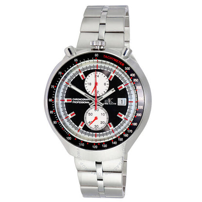 Adee Kaye, Chronograph Quartz Black Dial Men's Watch