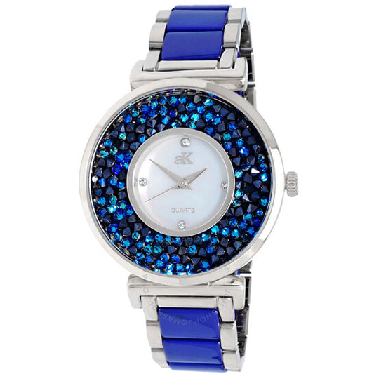 Adee Kaye, Pisa Quartz Blue Dial Ladies Watch