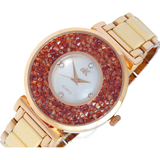 Adee Kaye, Pisa Quartz Champagne Dial Ladies Watch