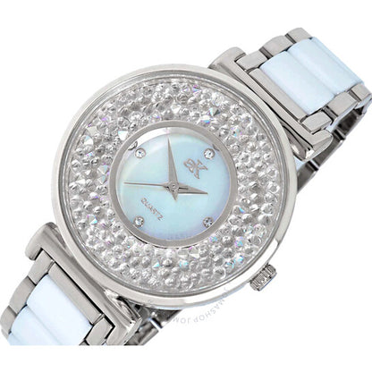 Adee Kaye, Pisa Quartz White Dial Ladies Watch