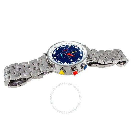 Adee Kaye, Quartz Blue Dial Men's Watch