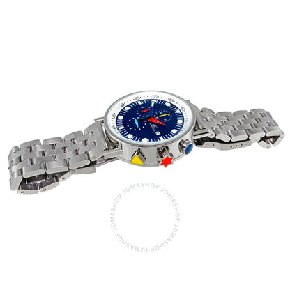 Adee Kaye, Quartz Blue Dial Men's Watch