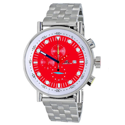 Adee Kaye, Quartz Red Dial Men's Watch