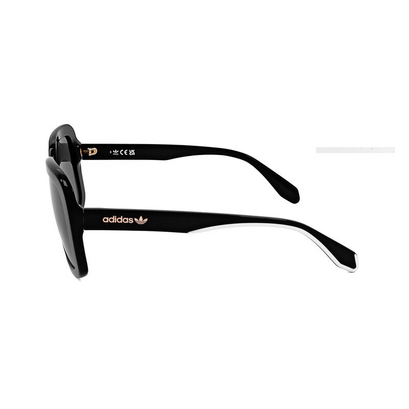 Ladies Black Rectangular Sunglasses