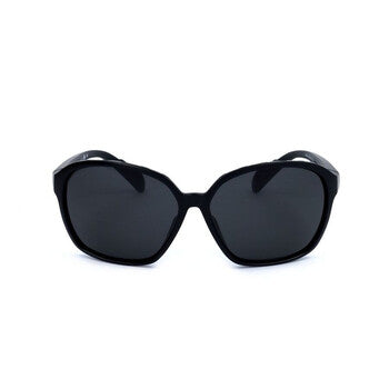 Ladies Black Round Sunglasses