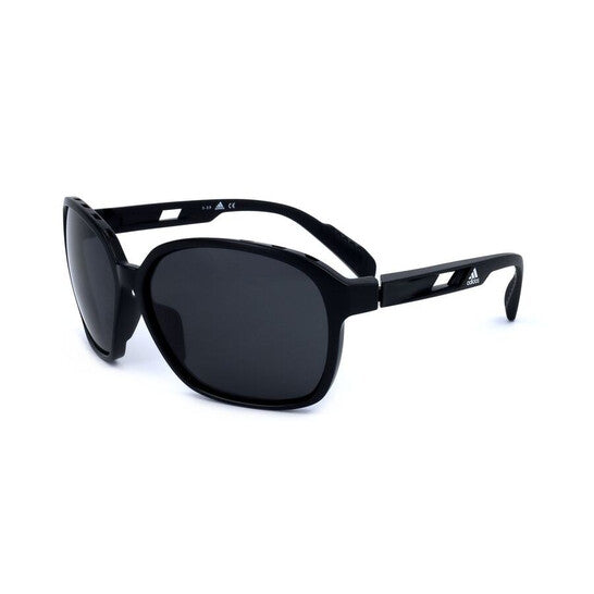 Ladies Black Round Sunglasses