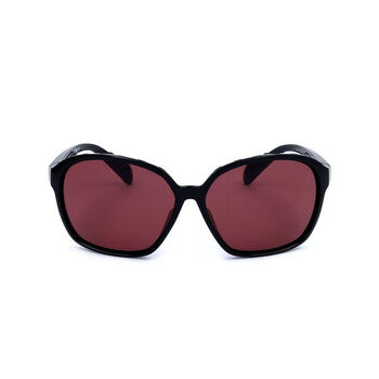Ladies Black Round Sunglasses