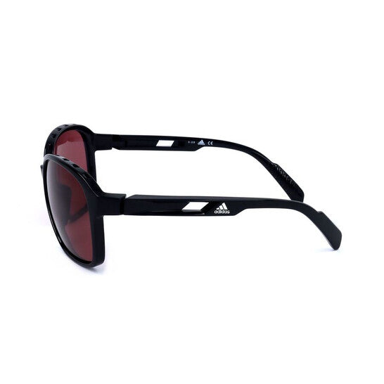 Ladies Black Round Sunglasses