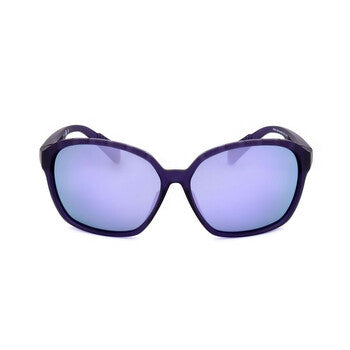 Ladies Blue Round Sunglasses