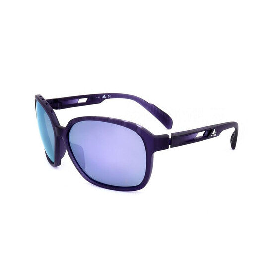 Ladies Blue Round Sunglasses