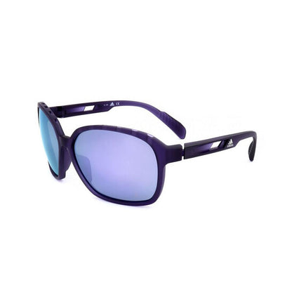 Ladies Blue Round Sunglasses