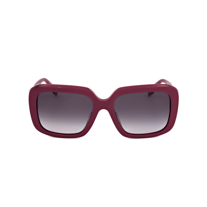 Ladies Purple Rectangular Sunglasses
