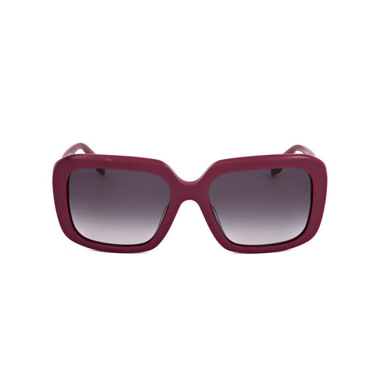 Ladies Purple Rectangular Sunglasses