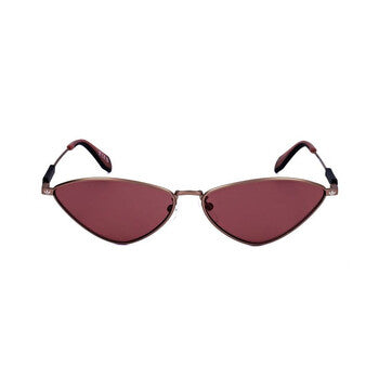Ladies Red Geometric Sunglasses