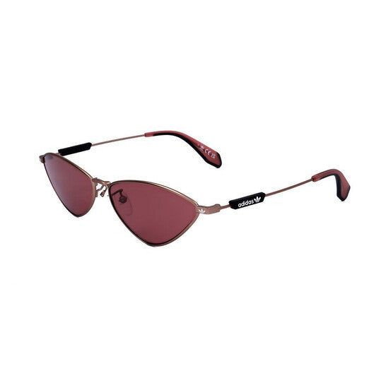 Ladies Red Geometric Sunglasses