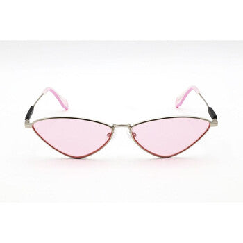 Ladies White Geometric Sunglasses