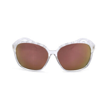 Ladies White Round Sunglasses