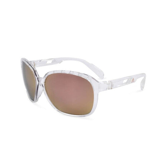Ladies White Round Sunglasses