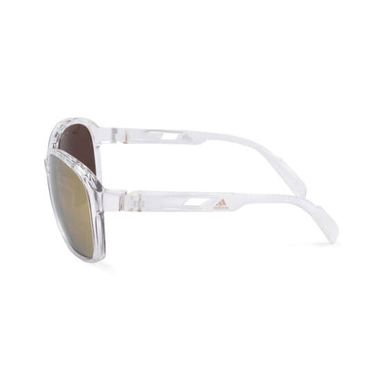 Ladies White Round Sunglasses