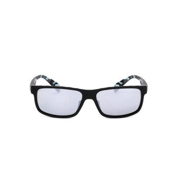 Men's Black Square Sunglasses