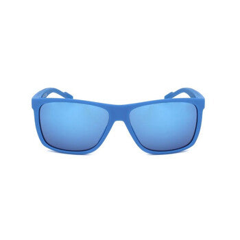 Men's Blue Geometric Sunglasses