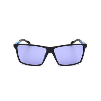 Men's Blue Round Sunglasses