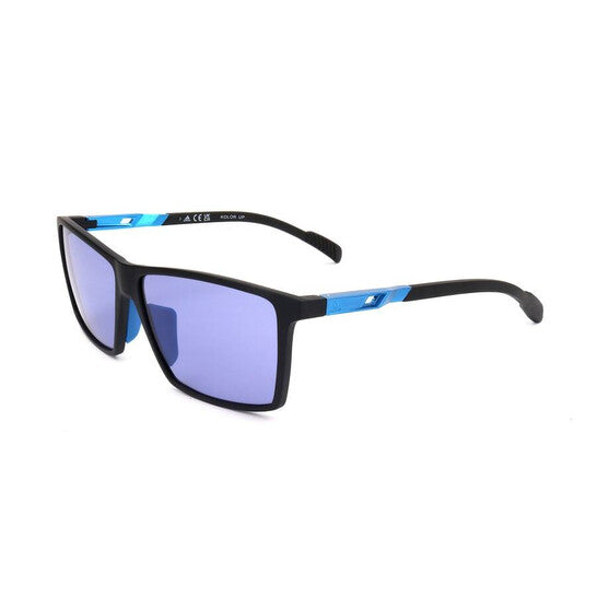 Men's Blue Round Sunglasses