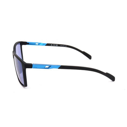 Men's Blue Round Sunglasses
