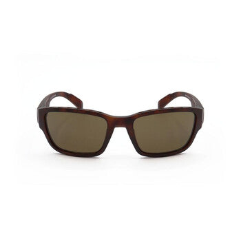 Men's Brown Rectangular Sunglasses
