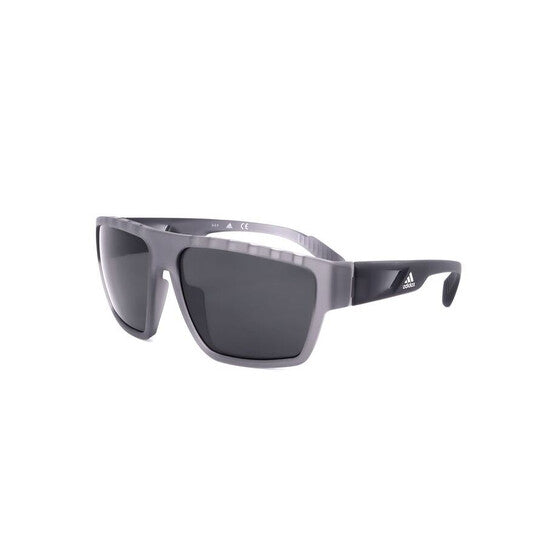 Men's Grey Rectangular Sunglasses