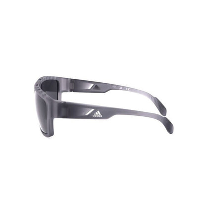 Men's Grey Rectangular Sunglasses