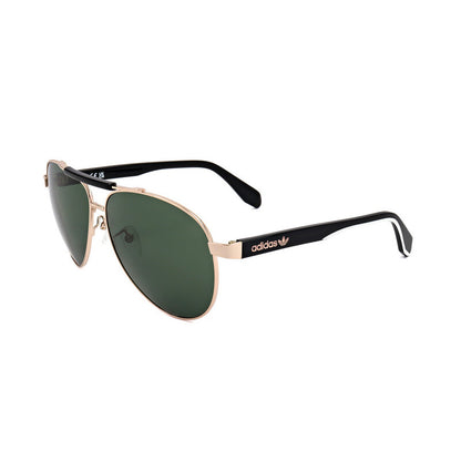 Men's Rose Gold Tone Pilot Sunglasses