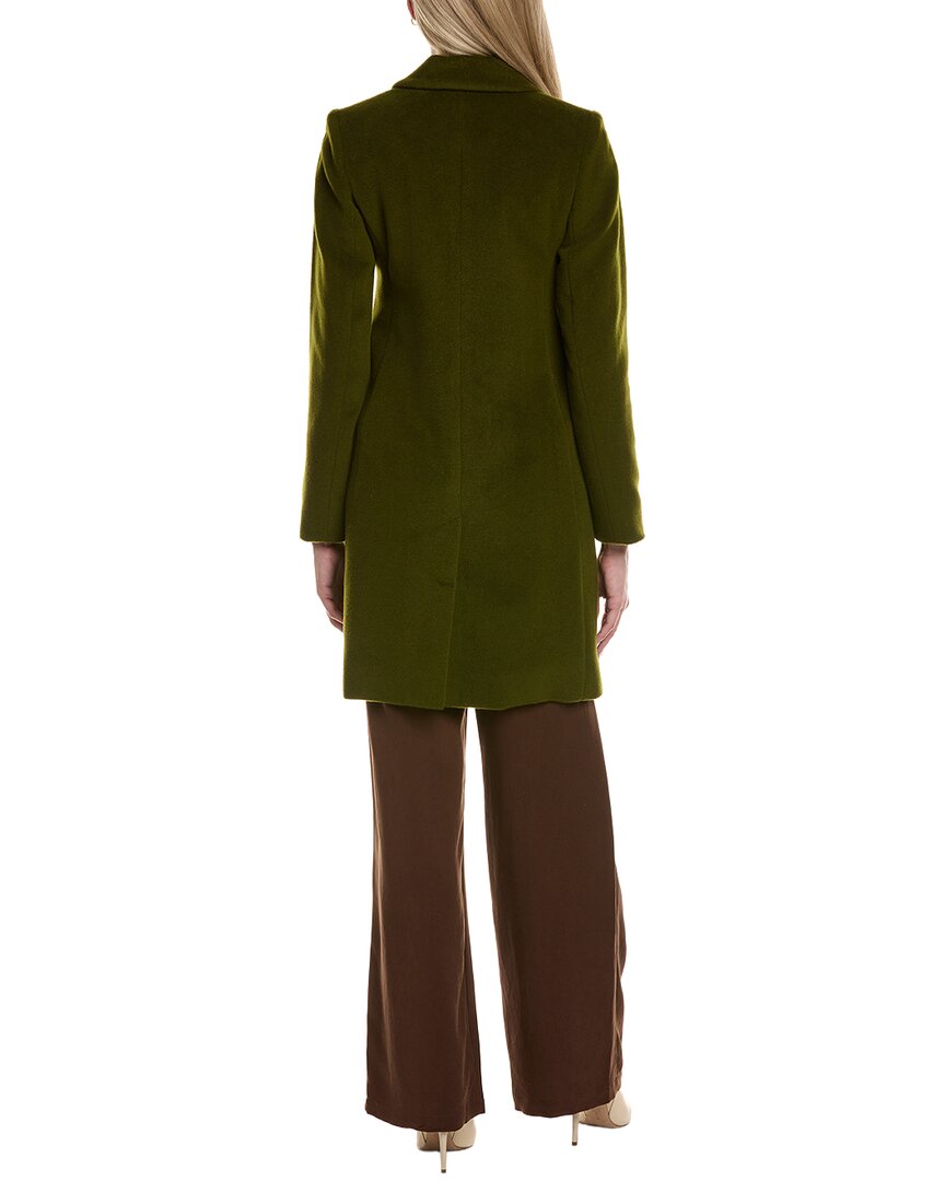 wool-blend coat