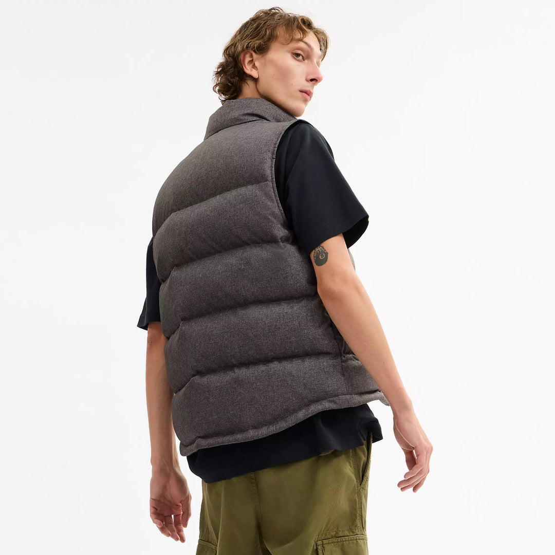 solid down vest