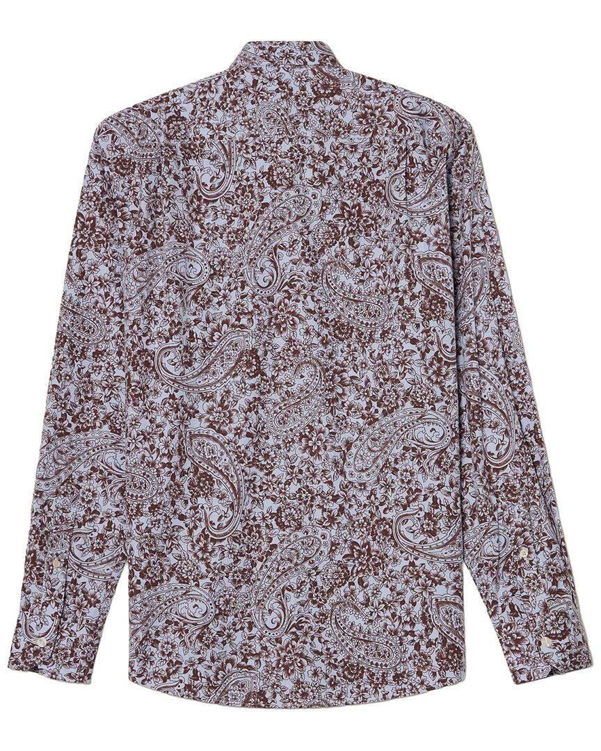reynolds floral paisley print shirt