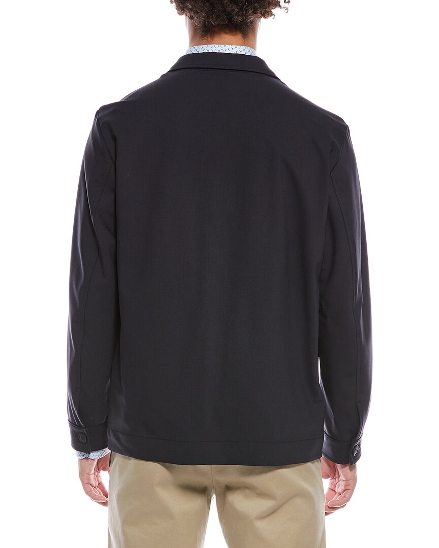 carper wool-blend jacket
