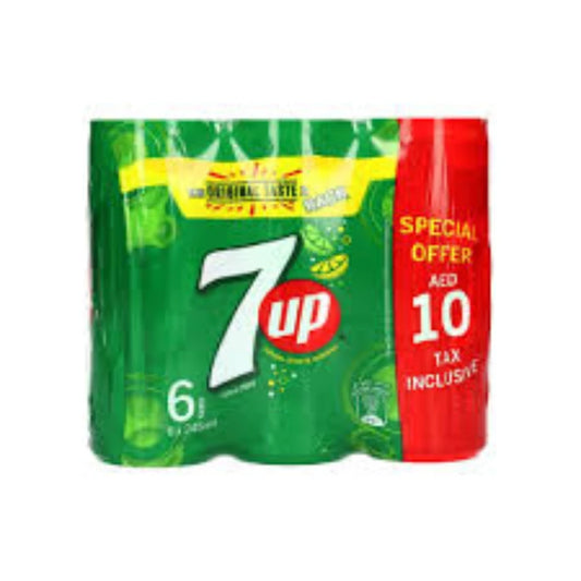 7up 6Pcs x 245 ml