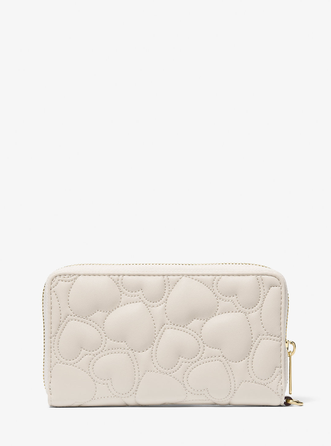 jet set large heart embroidered smartphone wristlet