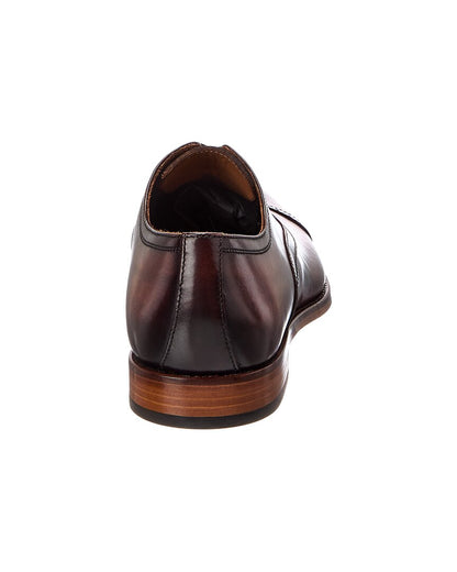 cap toe leather oxford