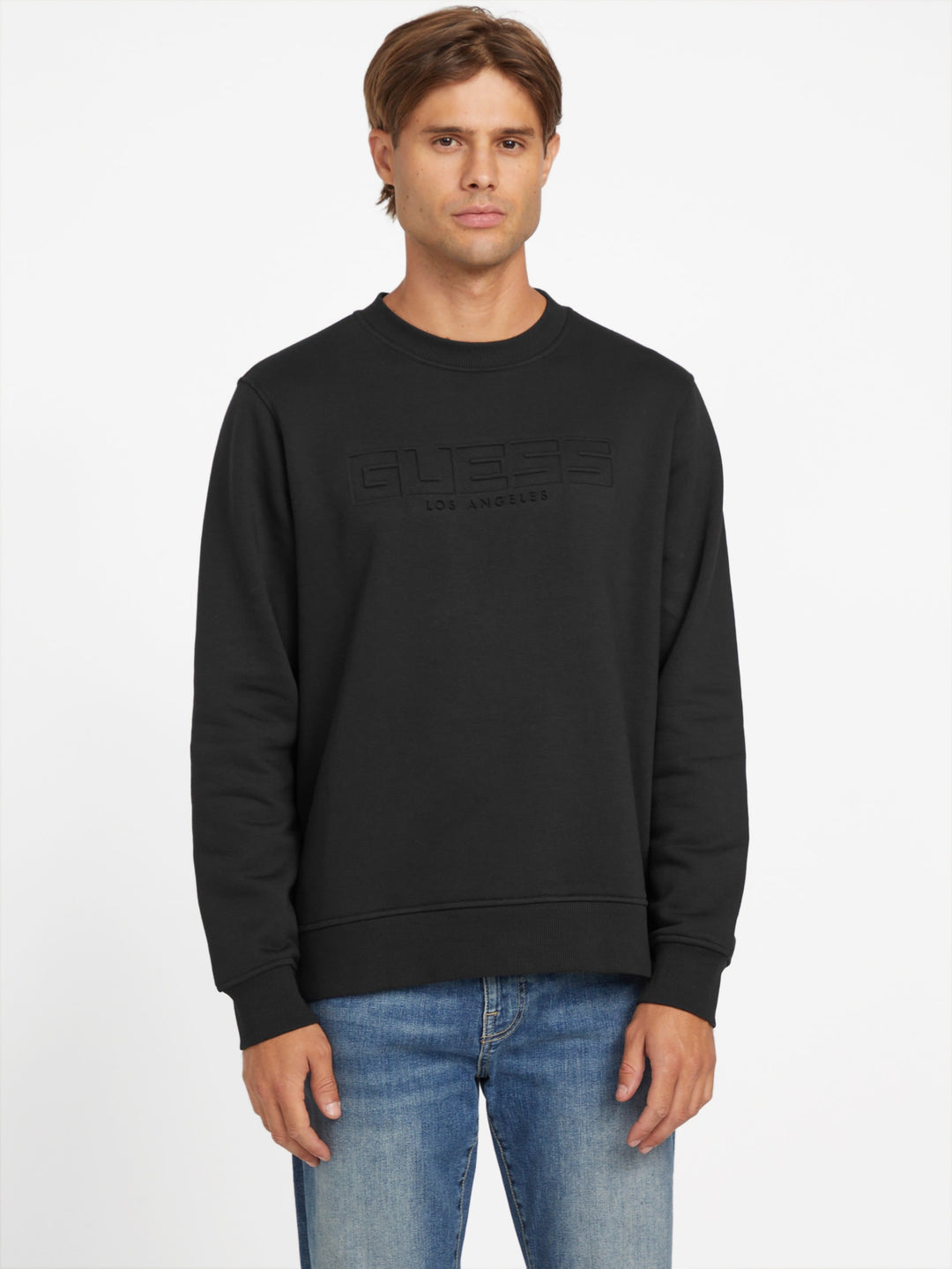 angel crewneck long-sleeve tee
