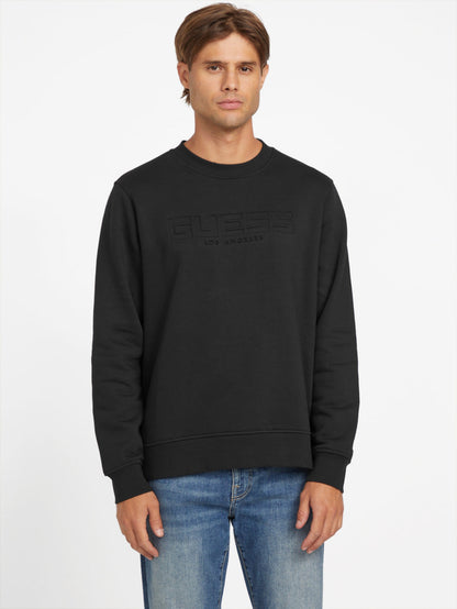 angel crewneck long-sleeve tee