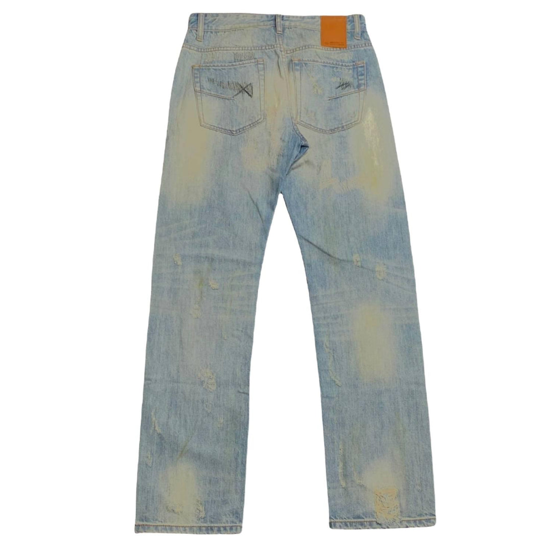men's destroyed jeans in 400 blue