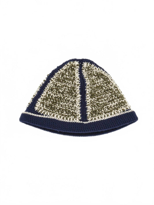 One Size - navy/ecru/olive