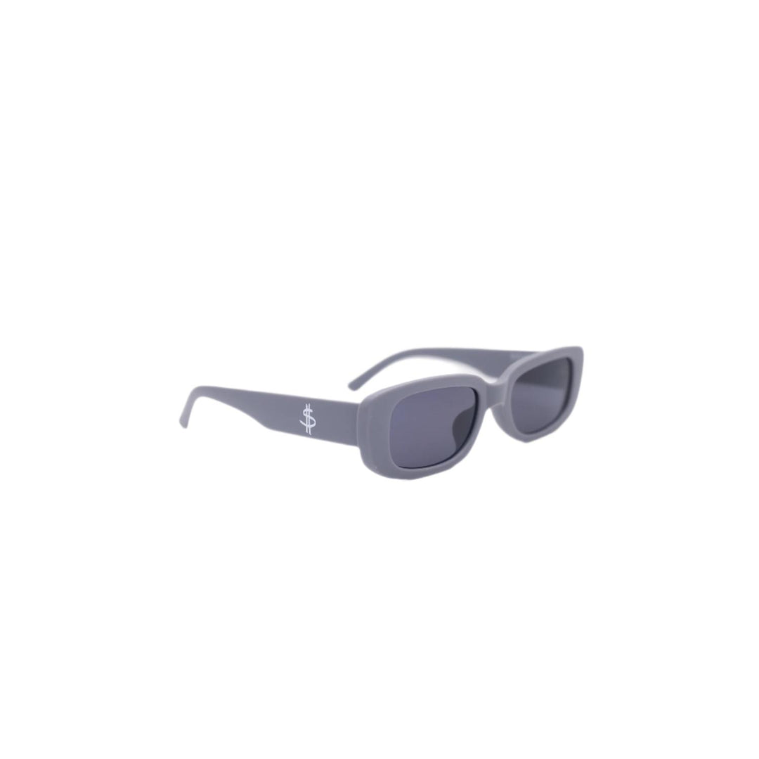 men's im worth a lot sunglasses in matte grey