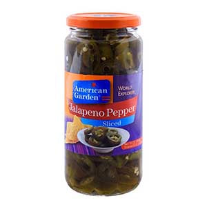 American Garden Jalapeño Peppers Sliced 454 gm