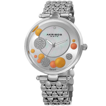 Quartz Mother of Pearl Dial Ladies Watch