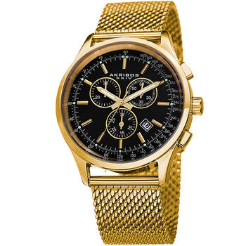 Chronograph Black Dial Men's Watch