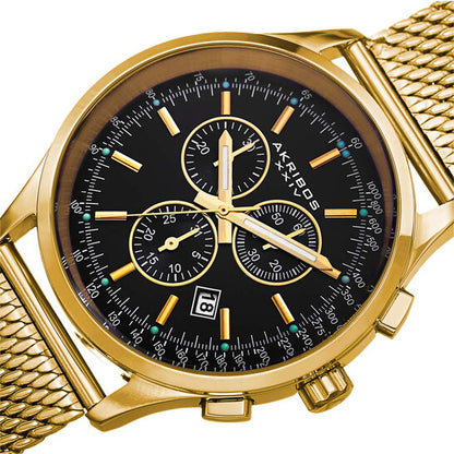 Chronograph Black Dial Men's Watch