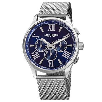 Blue Dial Multifunction Men's Watch